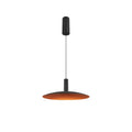 LALU® SET, Candeeiro suspenso, Base LED, ELYPSE 33, PHASE, Comprimento suspenso 200 cm, 2700/3000 K, 40°, preto
