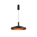 LALU® SET, Candeeiro suspenso, Base LED, TETRA 36, PHASE, Comprimento do pendente 200 cm, 2700/3000 K, 40°, preto