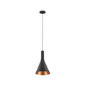 LALU® SET, Candeeiro suspenso, Base LED, CONE 15, PHASE, Embutido, Comprimento pendente 200 cm, 2700/3000 K, 40°, preto
