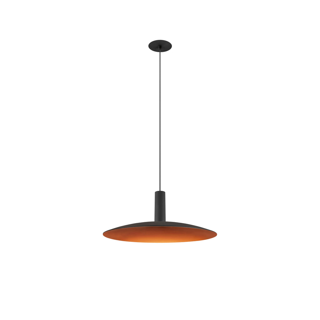 LALU® SET, Candeeiro suspenso, Base LED, ELYPSE 33, PHASE, Embutido, Comprimento pendente 200 cm, 2700/3000 K, 40°, preto