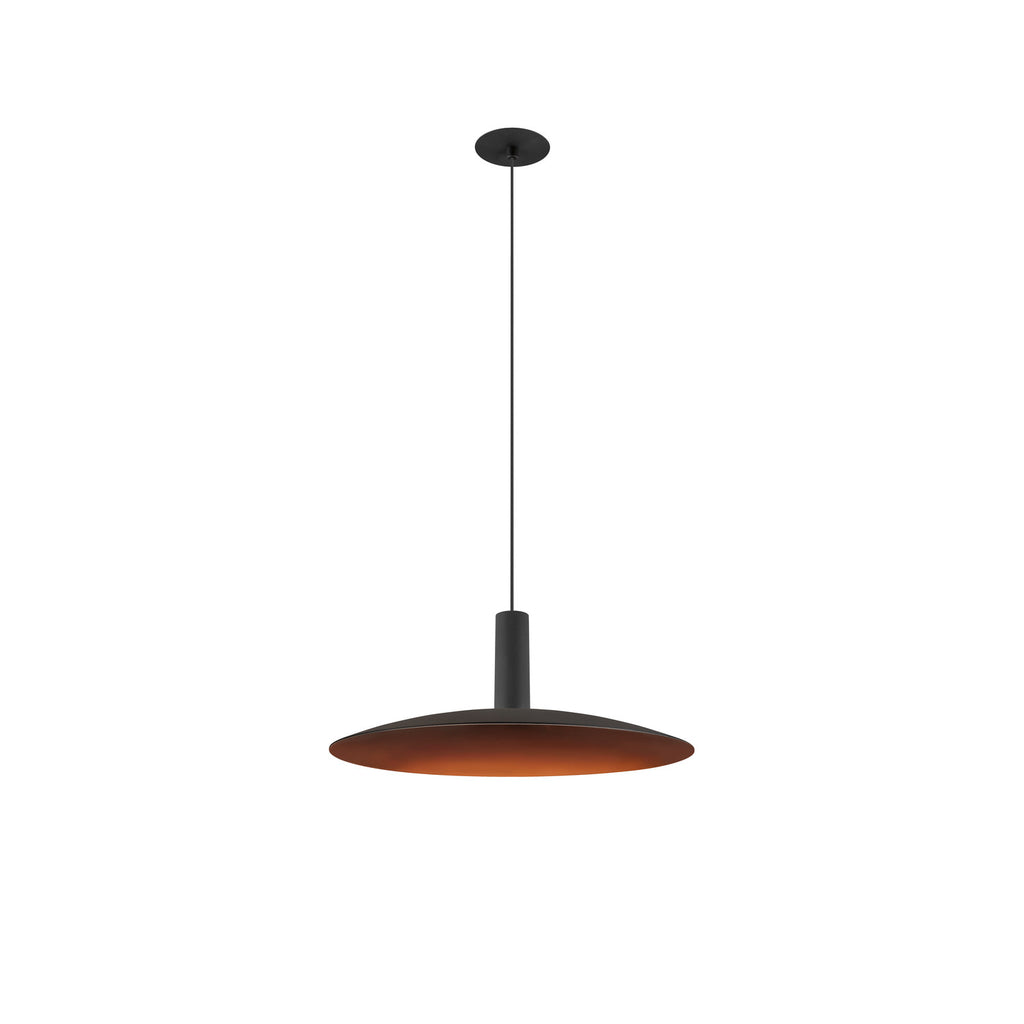 LALU® SET, Candeeiro suspenso, Base LED, ELYPSE 33, PHASE, Embutido, Comprimento pendente 200 cm, 2700/3000 K, 40°, preto