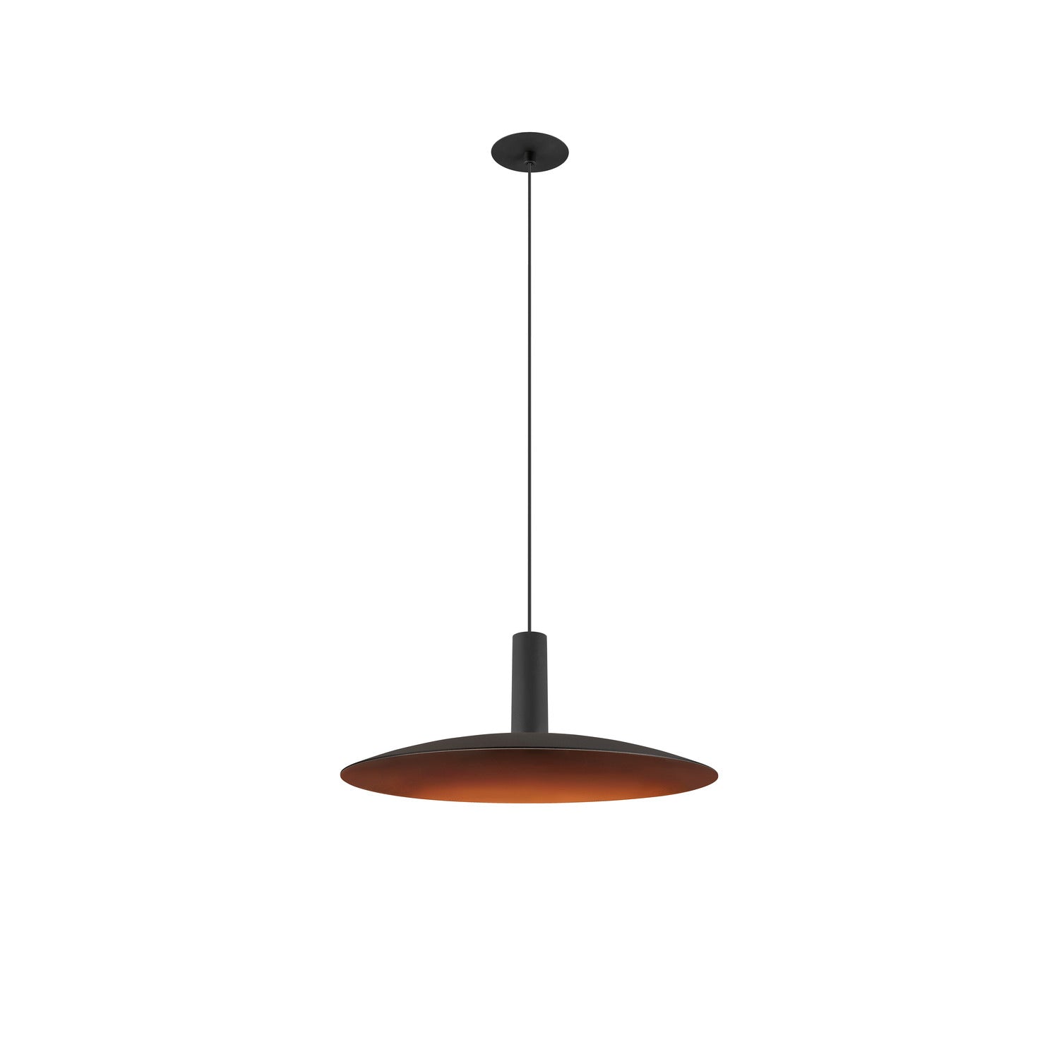 LALU® SET, Candeeiro suspenso, Base LED, ELYPSE 33, PHASE, Embutido, Comprimento pendente 200 cm, 2700/3000 K, 40°, preto