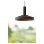 LALU® SET, Candeeiro suspenso, Base LED, TETRA 36, PHASE, Embutido, Comprimento pendente 200 cm, 2700/3000 K, 40°, preto