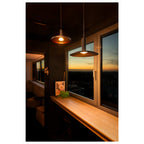 LALU® SET, 1~ Candeeiro suspenso, Base LED, PLATE 22, PHASE, Comprimento pendente 200 cm, 2700/3000K, 40°, preto