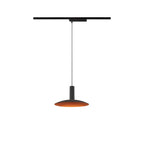 LALU® SET, 1~ Candeeiro suspenso, Base LED, ELYPSE 22, PHASE, Comprimento do pendente 200 cm, 2700/3000K, 40°, preto