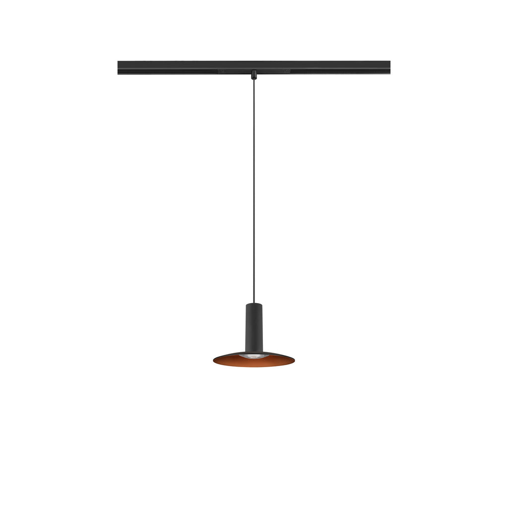LALU® SET, Pendente 48V, Base LED, ELYPSE, DALI, Comprimento pendente 200 cm, 2700/3000K, 40°, preto