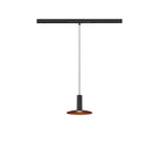 LALU® SET, Pendente 48V, Base LED, ELYPSE, DALI, Comprimento pendente 200 cm, 2700/3000K, 40°, preto