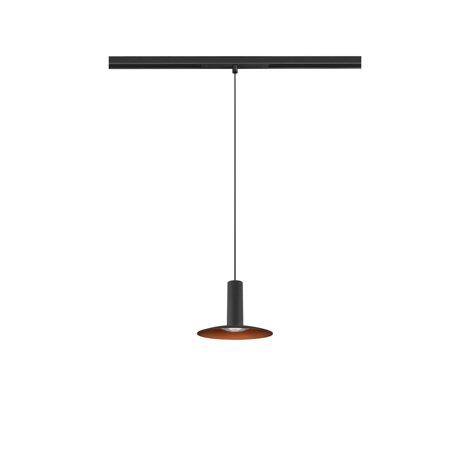 LALU® SET, Pendente 48V, Base LED, ELYPSE, DALI, Comprimento pendente 200 cm, 2700/3000K, 40°, preto