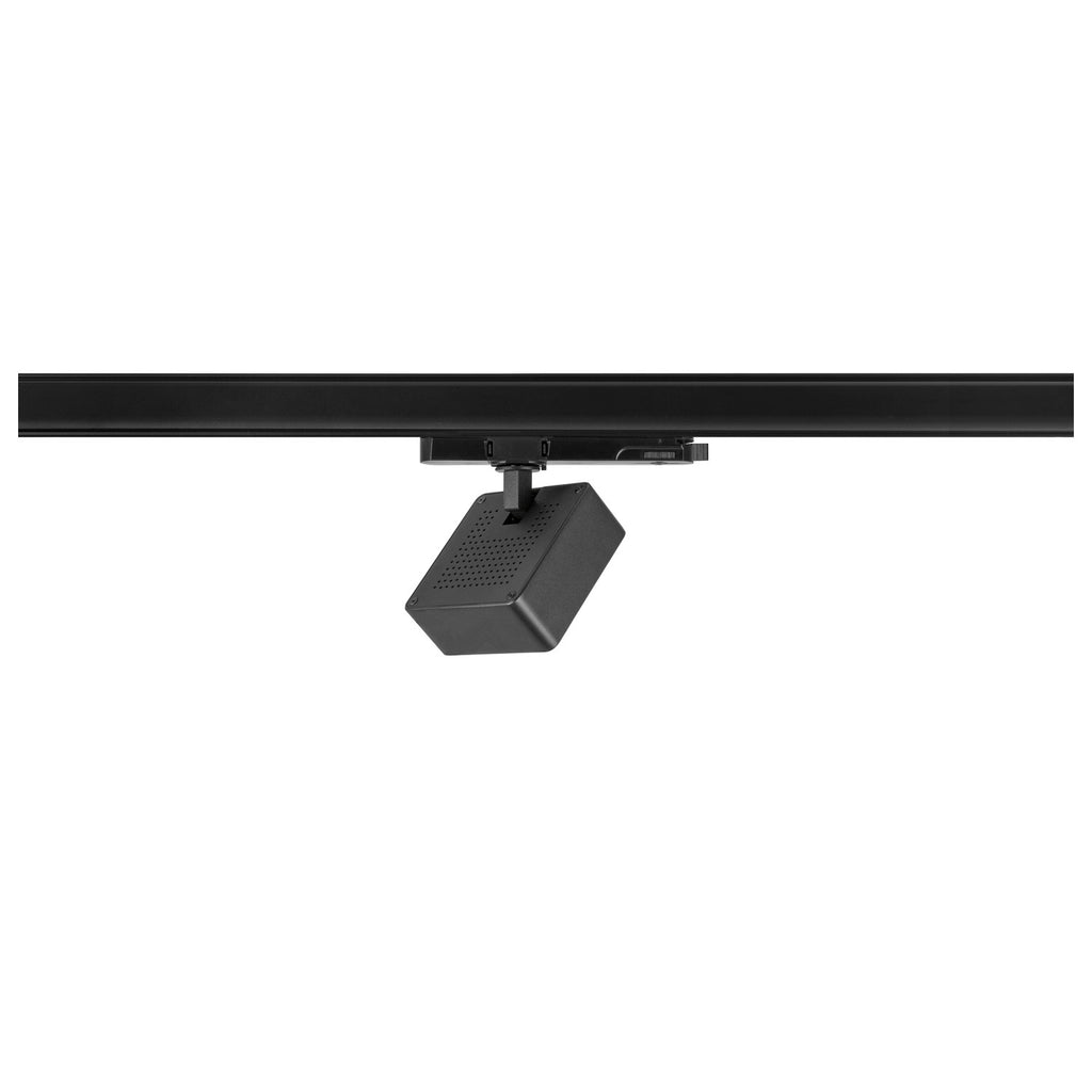 EURO CUBE 2 M, 3~ Spot, retangular, 3000K, 14 W, PHASE, 40°, preto