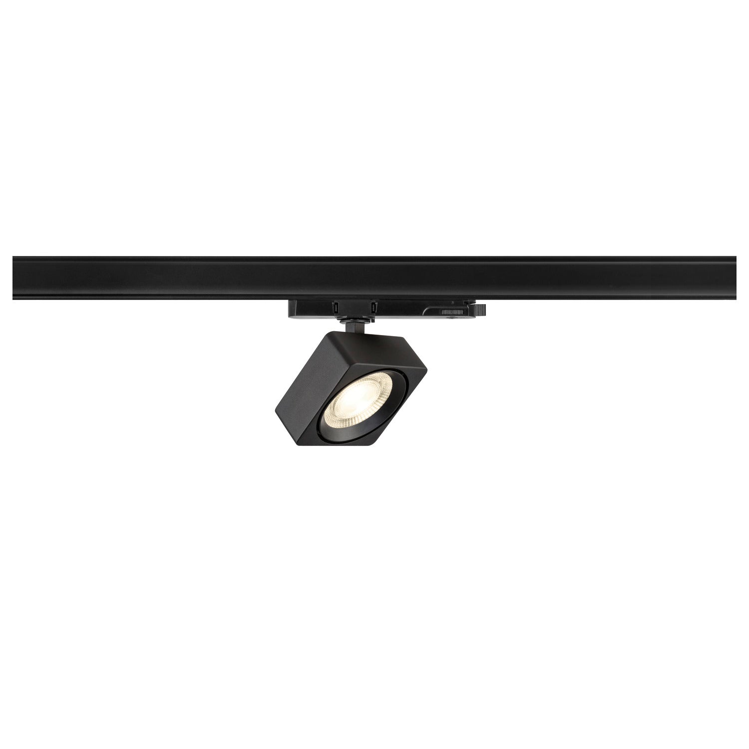 EURO CUBE 2 M, 3~ Spot, retangular, 4000K, 14 W, PHASE, 40°, preto