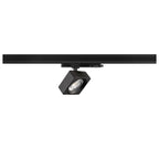 EURO CUBE 2 M, 3~ Spot, retangular, 4000K, 14 W, PHASE, 40°, preto