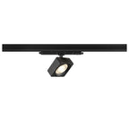EURO CUBE 2 M, 3~ Spot, retangular, 4000K, 14 W, DALI 2, 40°, preto