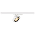 EURO CUBE 2 L, 3~ Spot, retangular, 3000K, 21 W, PHASE, 40°, branco / preto