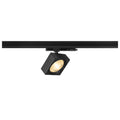 EURO CUBE 2 L, 3~ Spot, retangular, 3000K, 21 W, PHASE, 40°, preto