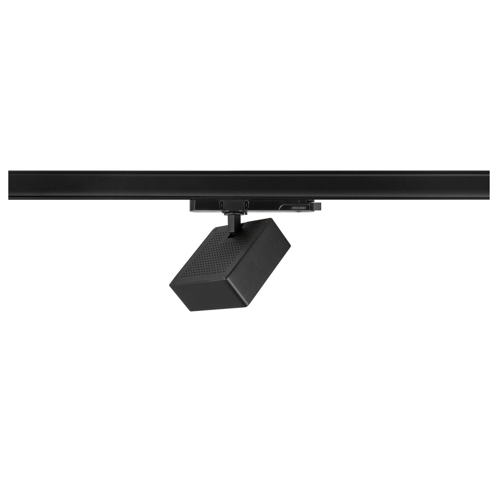 EURO CUBE 2 L, 3~ Spot, retangular, 3000K, 21 W, PHASE, 40°, preto