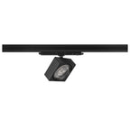 EURO CUBE 2 L, 3~ Spot, retangular, 4000K, 21 W, DALI 2, 40°, preto