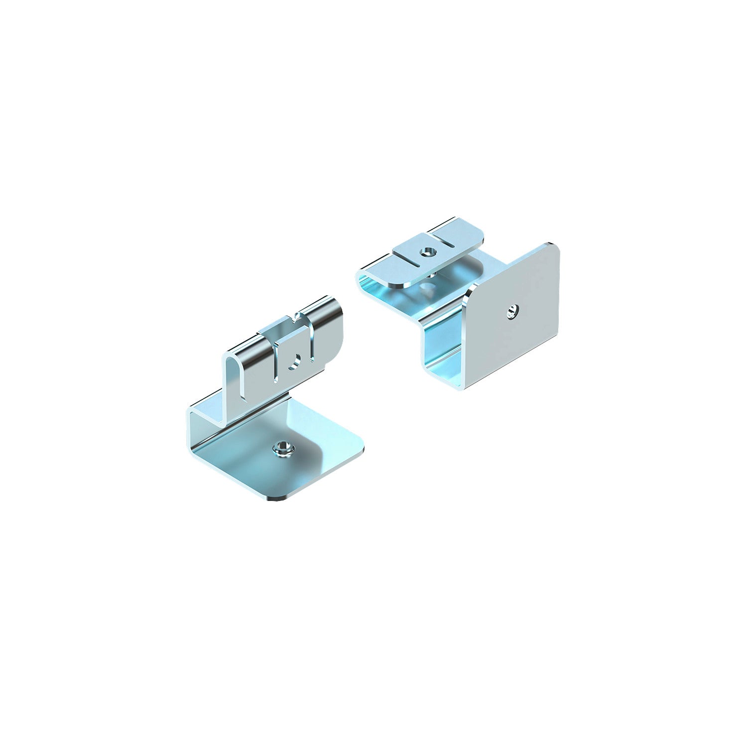 BATTEN FLAT P, Kits de suspensão de fio de cabo horizontal, 2pcs