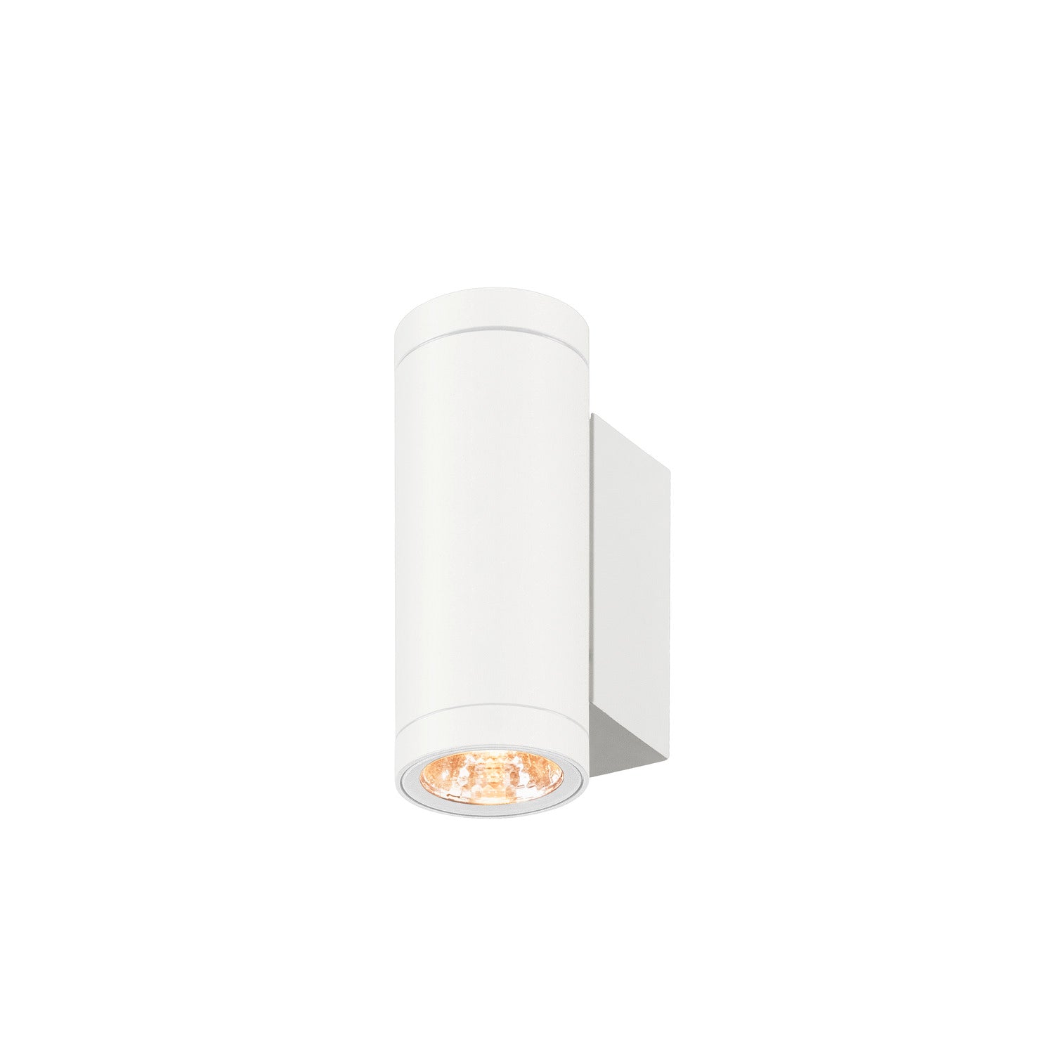 HELIA PRO S, luminária de parede, simples, DALI, P2, cilíndrica, 2700 K, 6 W, 24°, branco