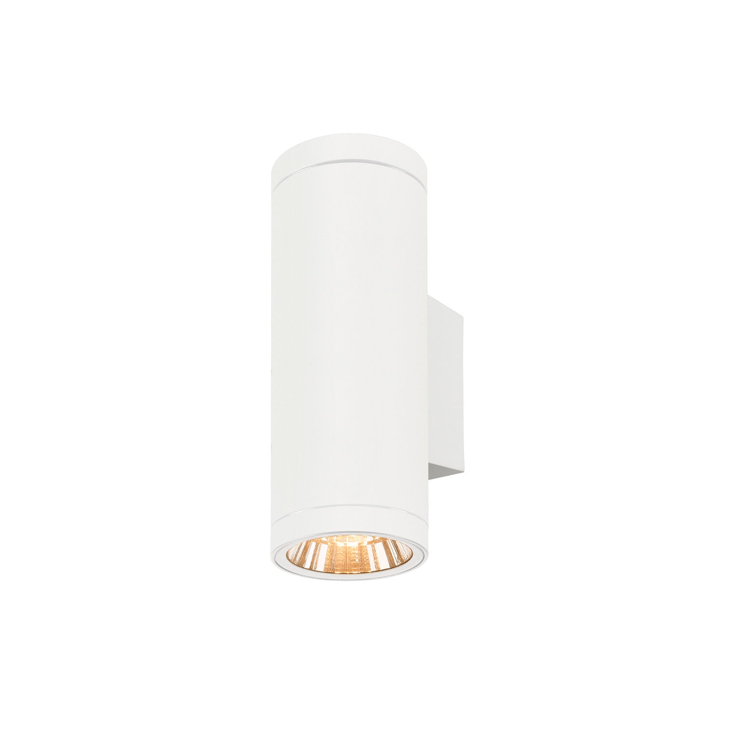 HELIA PRO L, luminária de parede, simples, DALI, P2, cilíndrica, 2700 K, 15 W, 24°, branco