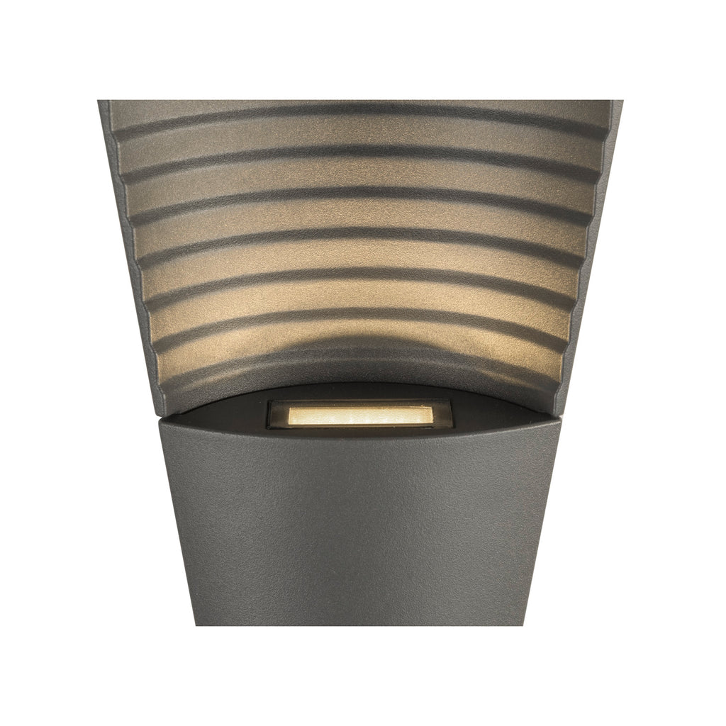 RASTERLYS WL UP/DOWN, luminária de parede, retangular, 3000 K, 16 W, PHASE, 45°, antracite