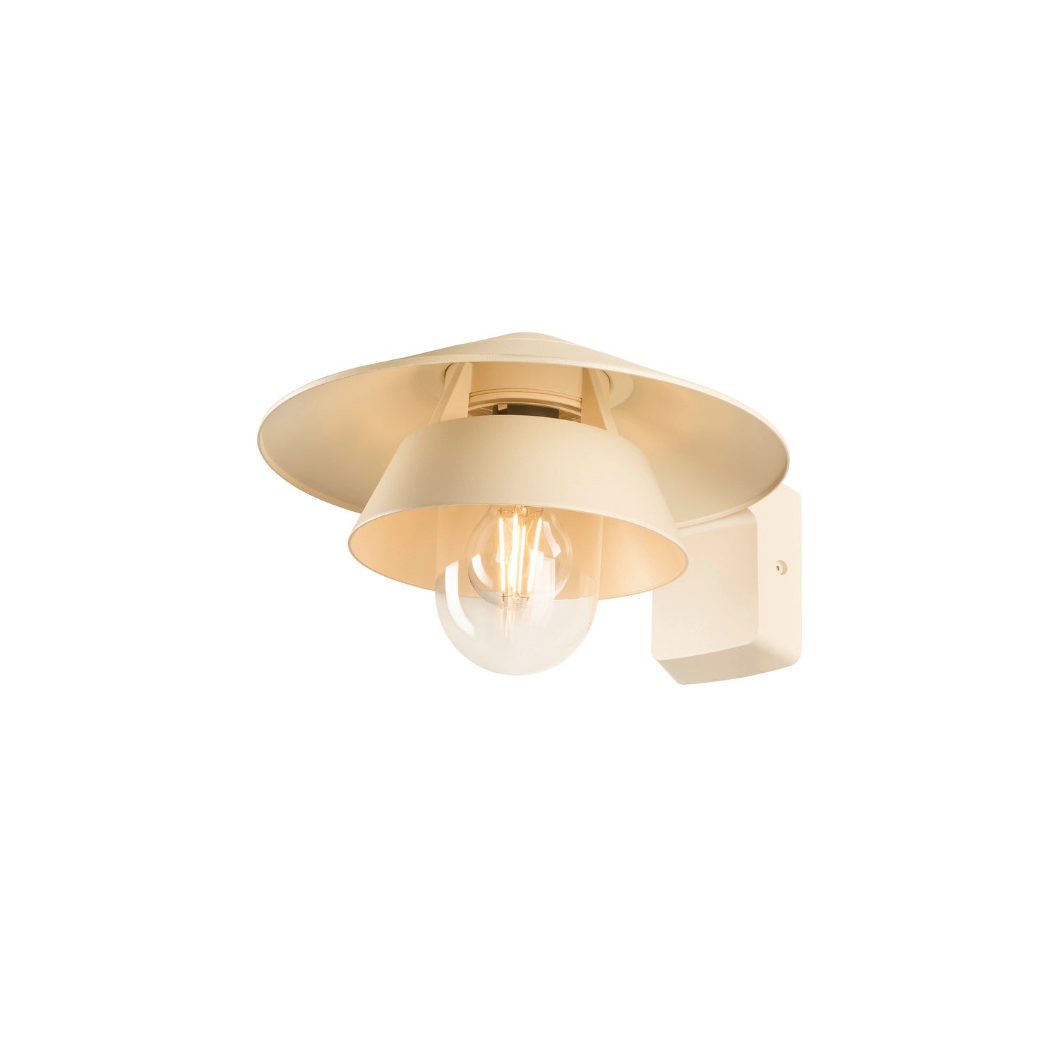 SEJERO, luz de parede, E27, 1 x máximo 15 W, bege