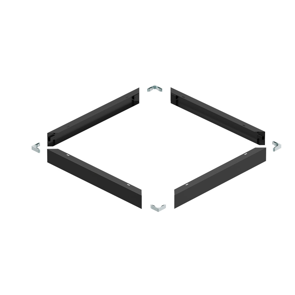 Zubehör (universal) - SURFACE MOUNTING FRAME, 600 BK