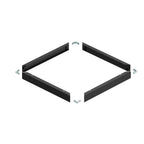 Zubehör (universal) - SURFACE MOUNTING FRAME, 625 BK