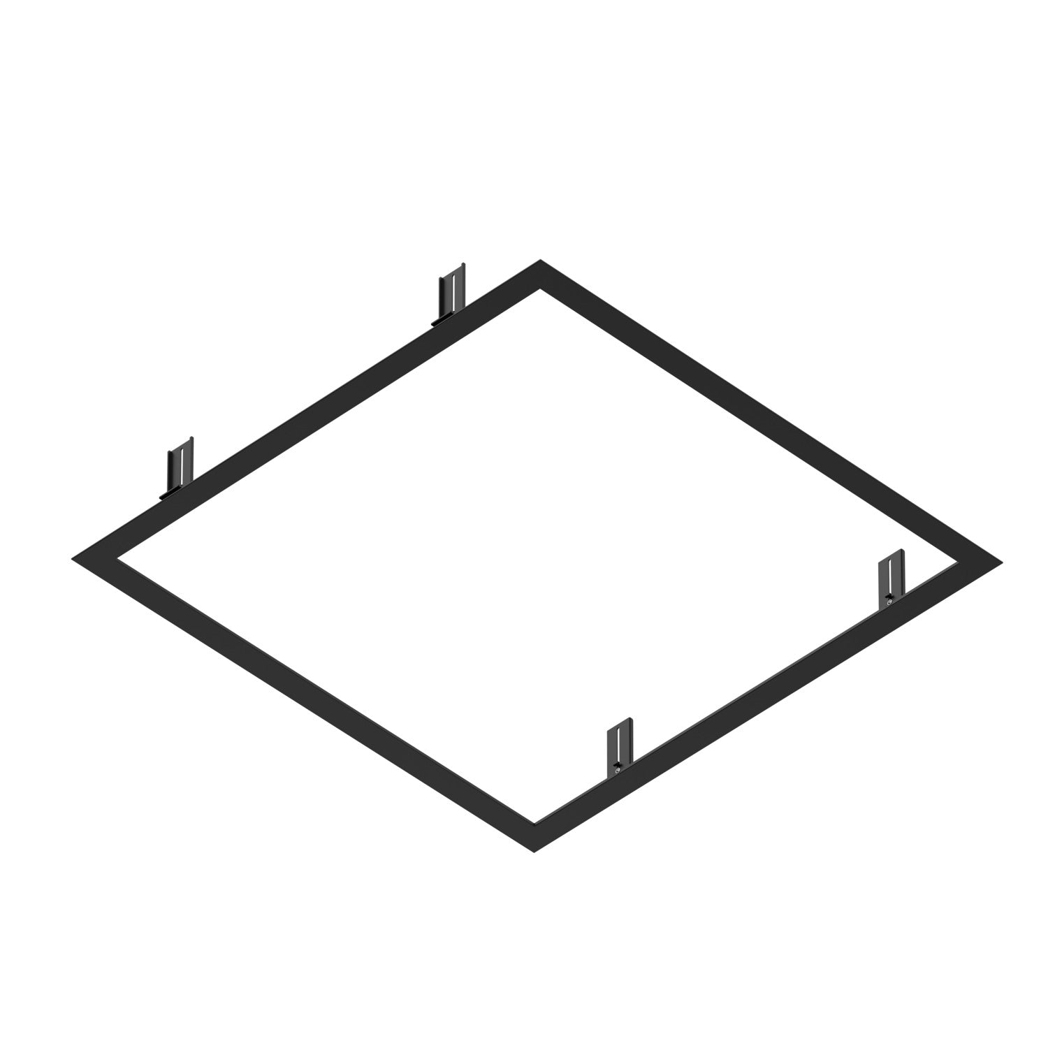 Zubehör (universal) - RECESSED MOUNTING FRAME, 600 BK