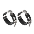 TUBULAR P, SURFACE MOUNTING BRACKET/RUBBER 2PCS.
