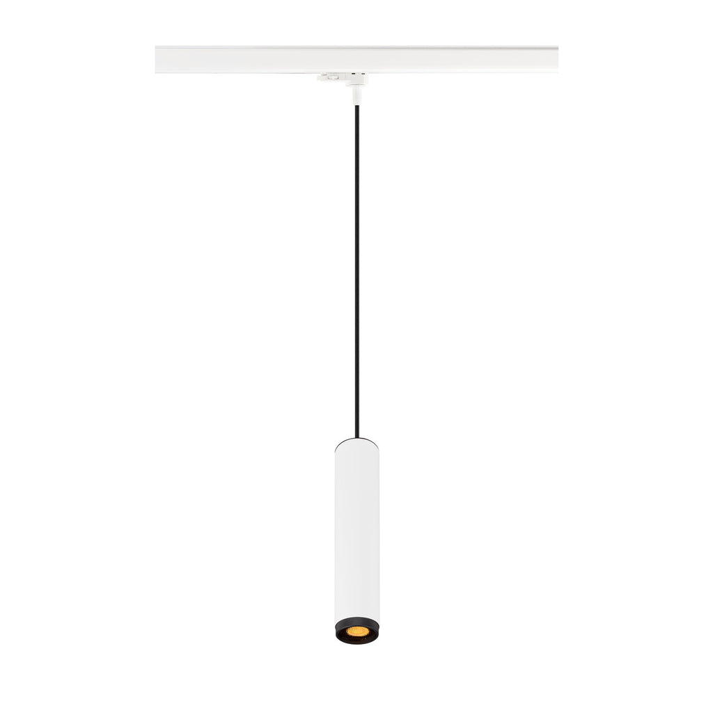 GRIP! L, 3~ luminária pendente, QPAR51, GU10, 1 x 6 W, branco / preto