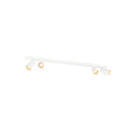 ENOLA 2.0 M, CL, QUAD, QPAR51, LONG, luminária de sobrepor no teto, 4 x 10 W, branco