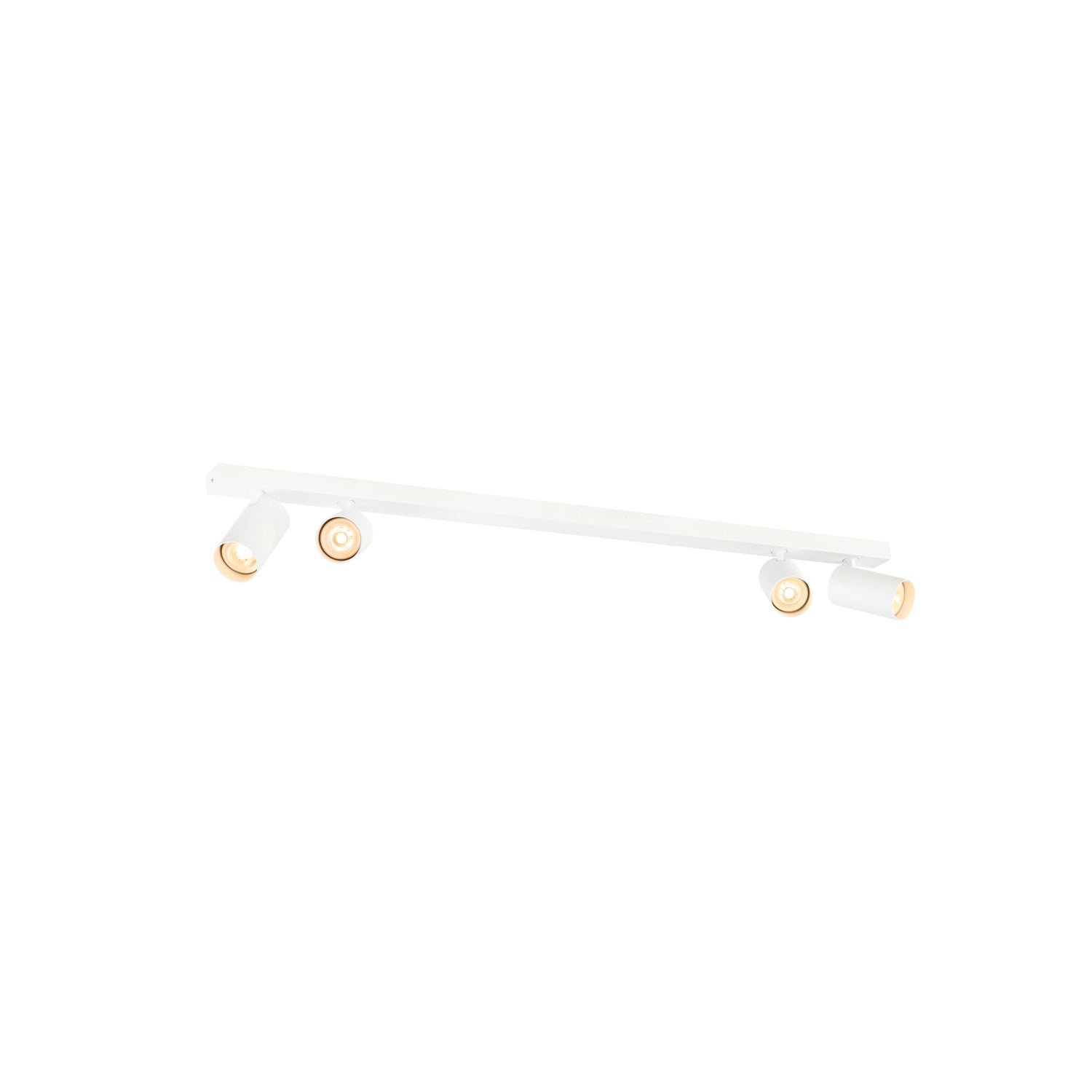 ENOLA 2.0 M, CL, QUAD, QPAR51, LONG, luminária de sobrepor no teto, 4 x 10 W, branco