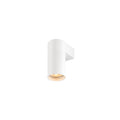 ENOLA 2.0 M, WL, SINGLE, QPAR51 luminária de sobrepor de parede, GU10, 1 x 10 W, branco