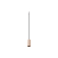 FITU LAMP SET, PD, STONE, INCL. LÂMPADA E27 E ADAPTADOR 1 FASE, 1~ Luminária pendente, Comprimento do pendente: 500 cm, 1900 K, Globe 125, 1 x 15 W, 6 W, 330°, bege