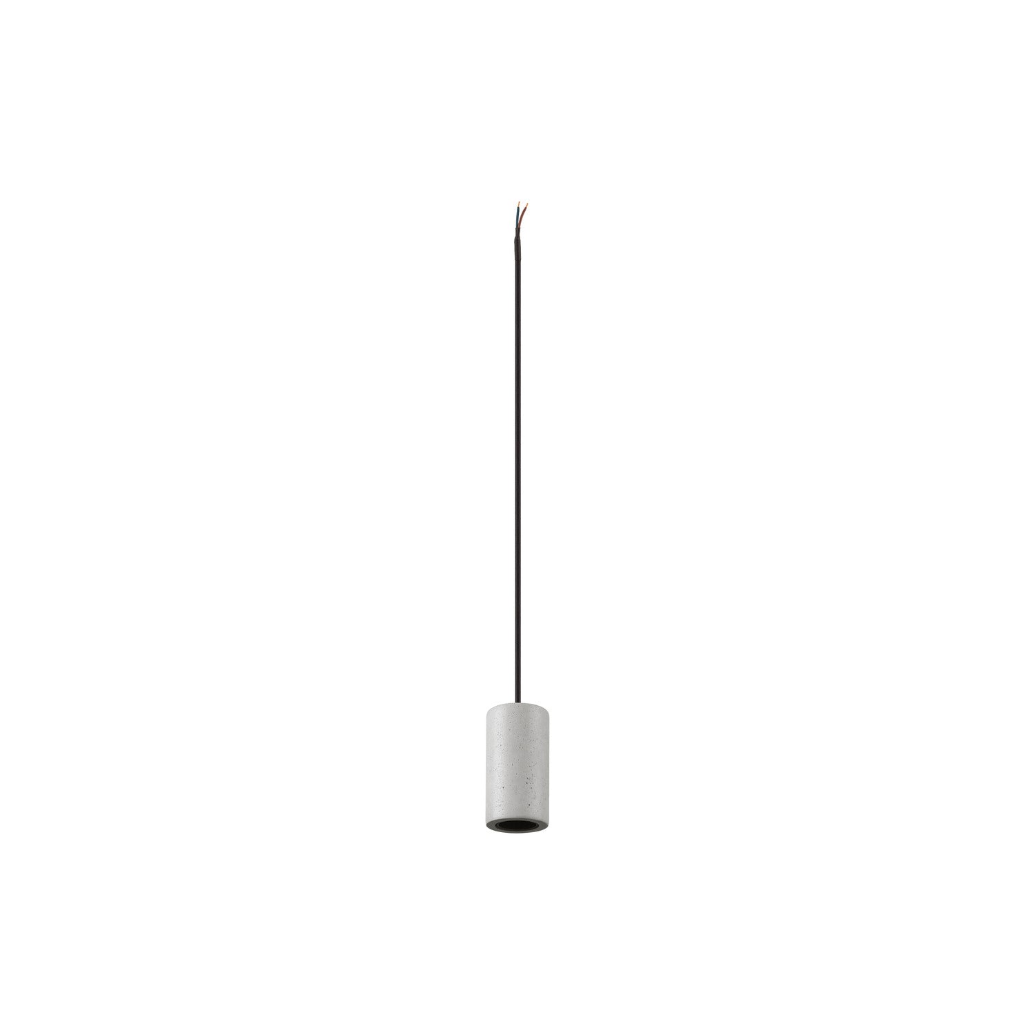 FITU LAMP SET, PD, STONE, INCL. LÂMPADA E27 E ADAPTADOR 1 FASE, 1~ Luminária pendente, Comprimento do pendente: 500 cm, 1900 K, Globe 125, 1 x 15 W, 6 W, 330°, cinza