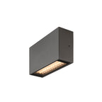 QUADRASYL PRO, WL, EINZEL, DALI, ASYM, Luminária de parede de superfície, 2200 K / 2700 K, 12 W, 138°, antracite