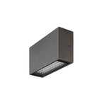 QUADRASYL PRO, WL, EINZEL, DALI, ASYM, Luminária de parede de superfície, 2200 K / 2700 K, 12 W, 138°, antracite