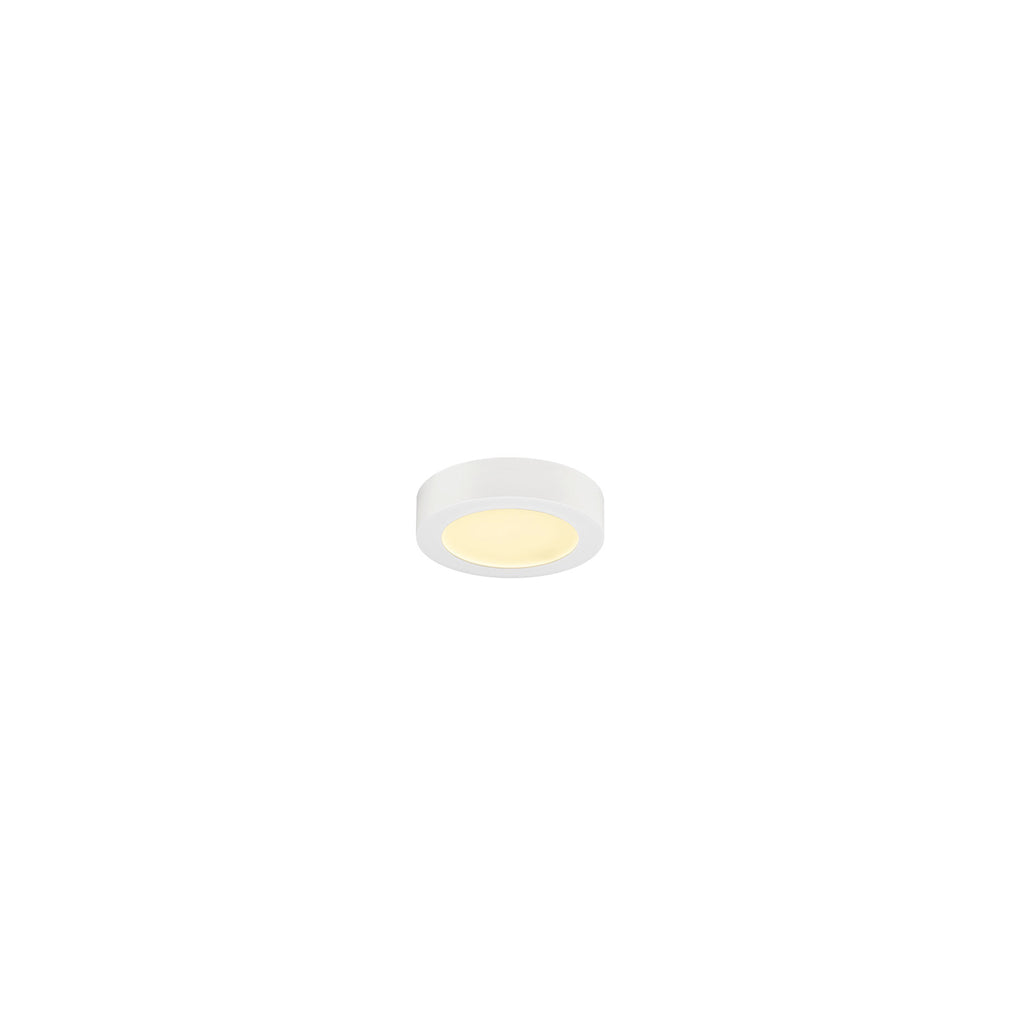 SENSER 2.0 18, CW, redondo, DALI, Luminária de parede e teto de superfície, 3000 K / 4000 K, 13 W, 90°, branco