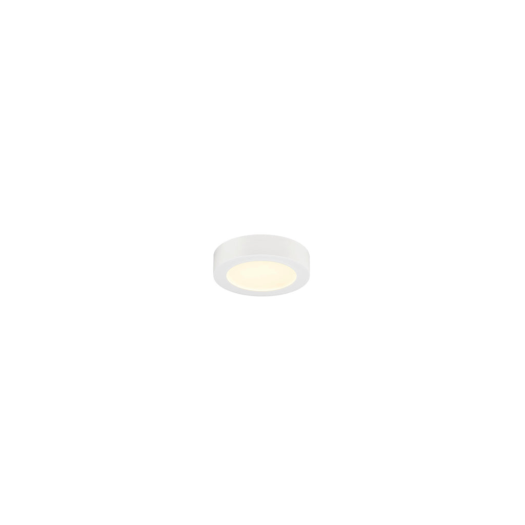SENSER 2.0 18, CW, redondo, DALI, Luminária de parede e teto de superfície, 3000 K / 4000 K, 13 W, 90°, branco