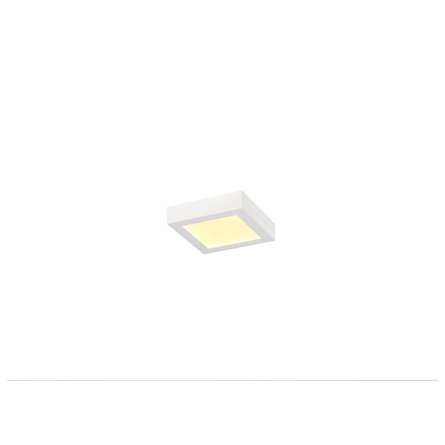 SENSER 2.0 18, CW, quadrado, DALI, Luminária de parede e teto de superfície, 3000 K / 4000 K, 13 W, 90°, branco