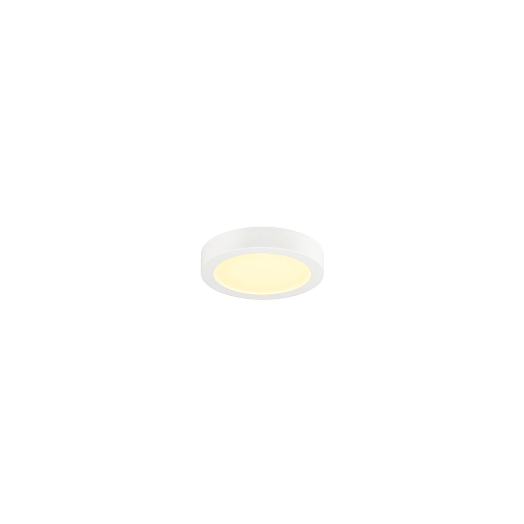 SENSER 2.0 24, CW, redondo, DALI, Luminária de parede e teto de superfície, 3000 K / 4000 K, 23 W, 90°, branco