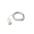 FITU, luminária pendente, A60, redonda, branco, cabo de 5 m com extremidade de cabo aberta, máx. 60 W
