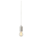FITU, luminária pendente, A60, redonda, branco, cabo de 5 m com extremidade de cabo aberta, máx. 60 W