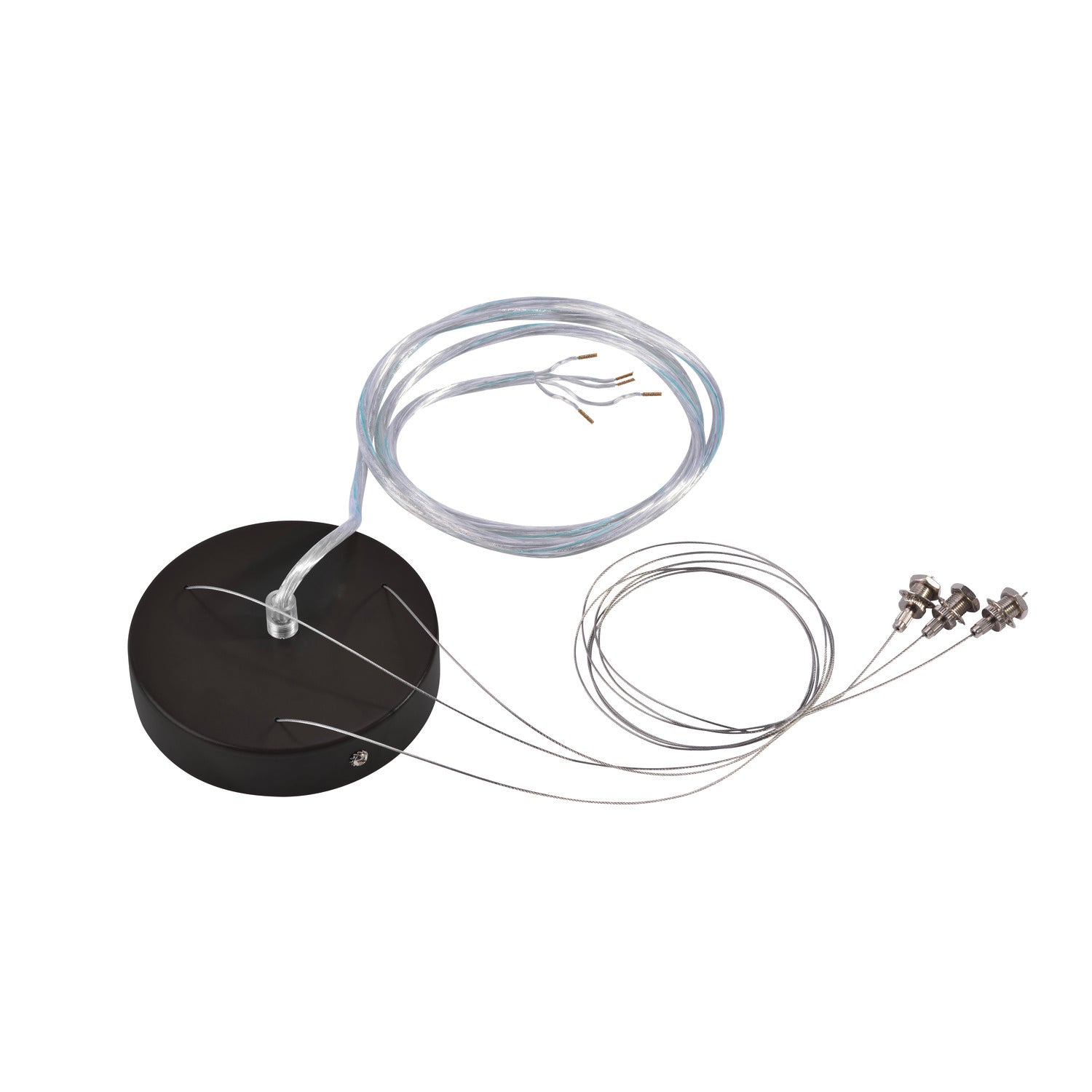 KIT DE SUSPENSÃO, para MEDO, candeeiro pendente, redondo, preto, 5 fios