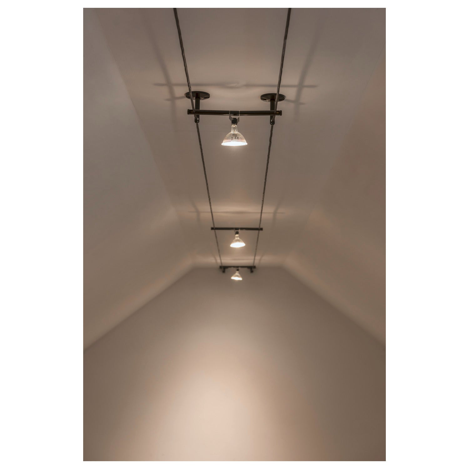 TENSEO SYSTEM - DEFLETOR, para sistema de cabo de baixa voltagem TENSEO, curto, preto, 2 peças