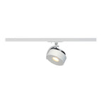 KALU TRACK, foco para calha elétrica de alta voltagem de 1 fase, LED, 3000 K, branco, incl. adaptador de 1 fase