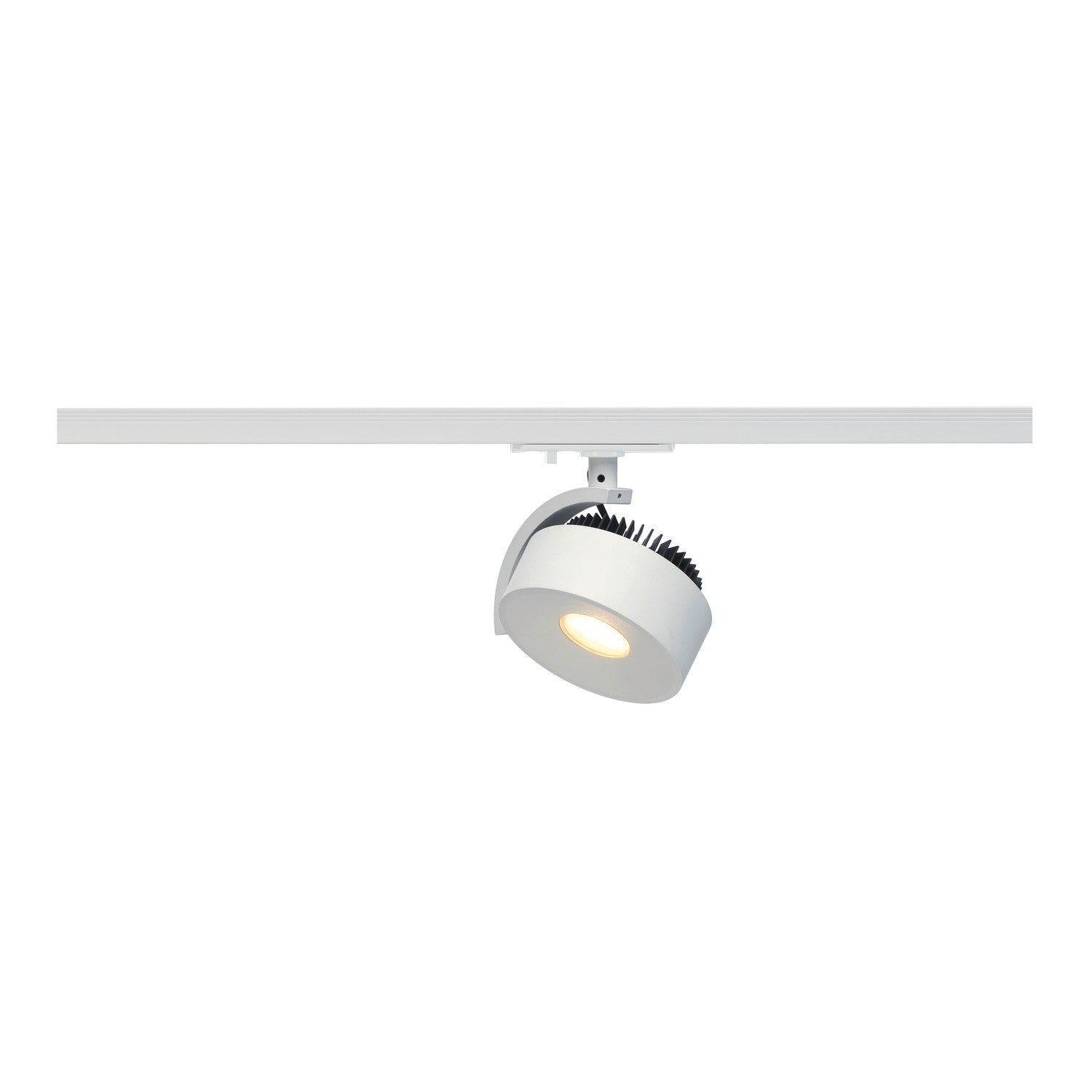 KALU TRACK, foco para calha elétrica de alta voltagem de 1 fase, LED, 3000 K, branco, incl. adaptador de 1 fase