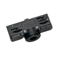 EUTRAC SYSTEM - ADAPTADOR PARA LUMINÁRIA PENDENTE, para sistema de calha de alta voltagem de 3 fases, preto, incl. acessório de montagem