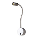 DIO FLEX PLATE, luminária de parede, Power LED 1 W, 3000 K, cromada,