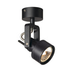 INDA, luminária de parede e de teto, foco, QPAR51, preto matizado, máx. 50 W
